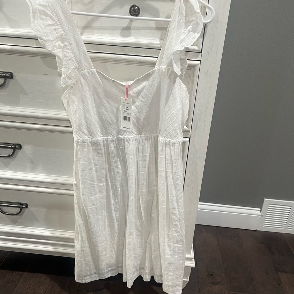 Vineyard Vines white dress size large
